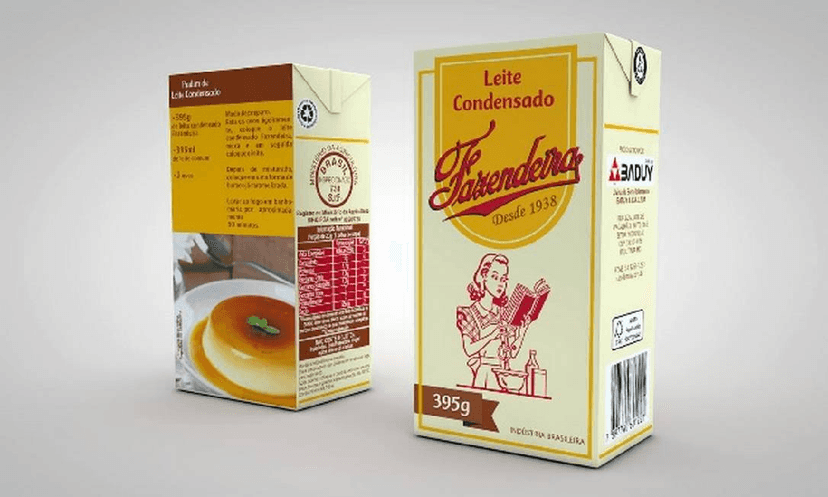 Fazendeira, marca de leite condensado (Foto: Reprodução/ Internet) Fazendeira, marca de leite condensado (Foto: Reprodução/ Internet)