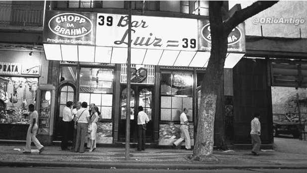 Bar Luiz (Foto: Reprodução, Diário do Rio) Bar Luiz (Foto: Reprodução, Diário do Rio)
