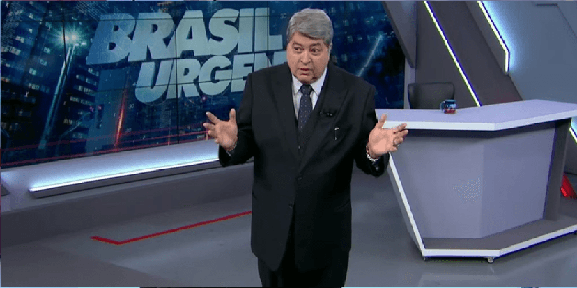 Datena sob comando do 'Brasil Urgente', na Band (Foto: Reprodução/ Internet) Datena sob comando do 'Brasil Urgente', na Band (Foto: Reprodução/ Internet)