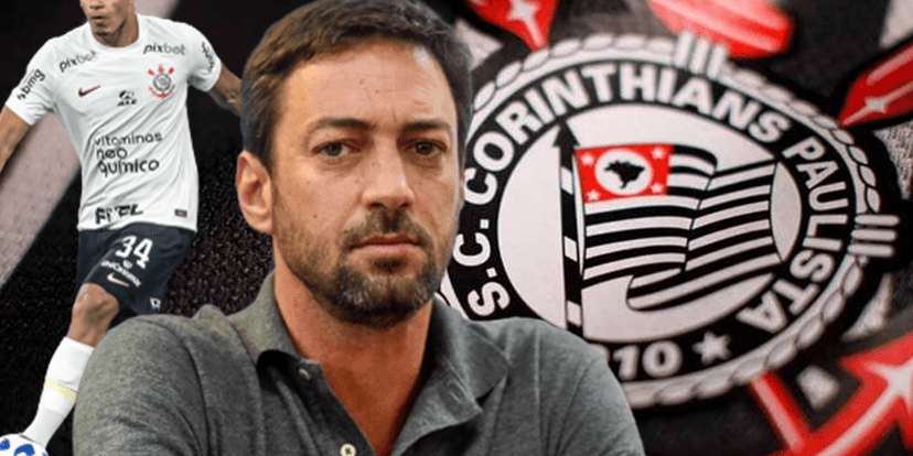 Duílio pode perder grande jogador do Corinthians (Foto: Reprodução, Montagem, TV Foco) Duílio pode perder grande jogador do Corinthians (Foto: Reprodução, Montagem, TV Foco)