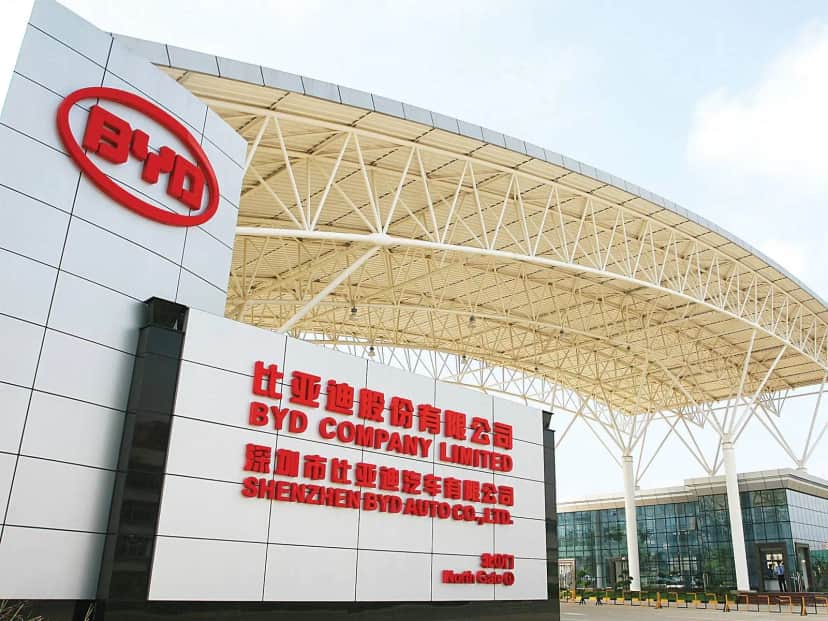 Fábrica da BYD - Foto Internet Fábrica da BYD - Foto Internet