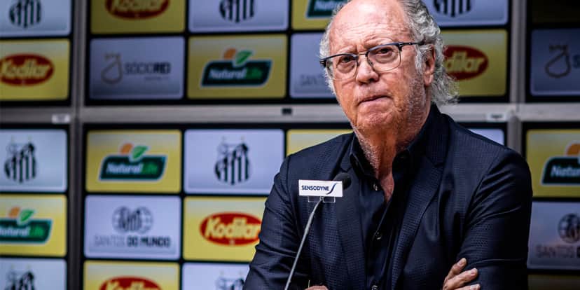 Falcão pediu demissão do Santos - Reprodução: Internet Falcão pediu demissão do Santos - Reprodução: Internet