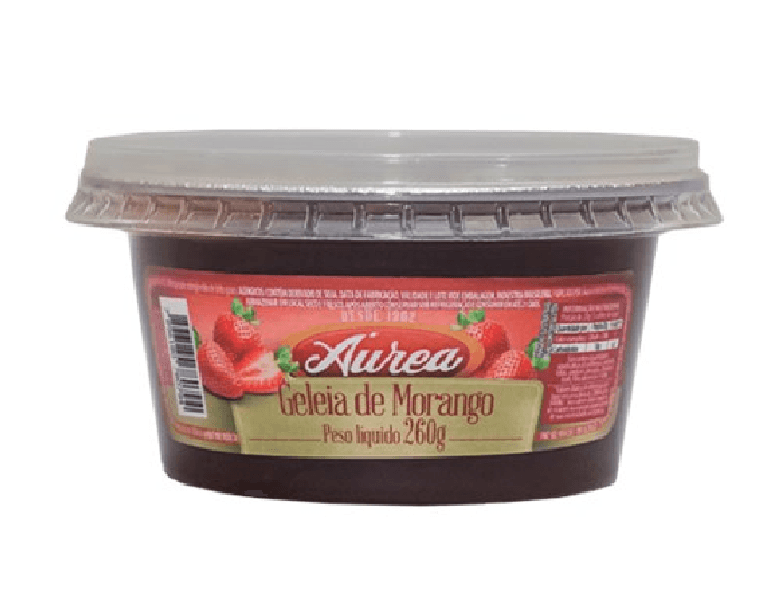 Geleias fabricadas pela Áurea Alimentos (Foto: Reprodução/ Internet) Geleias fabricadas pela Áurea Alimentos (Foto: Reprodução/ Internet)