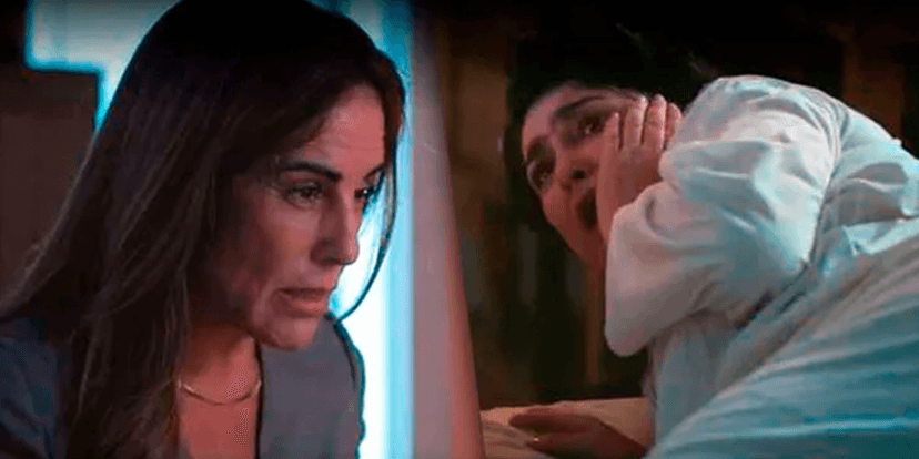 Irene partirá para cima de Angelina e precisará ser contida para nao matar a governanta (Foto Reprodução/Internet) Irene partirá para cima de Angelina e precisará ser contida para nao matar a governanta (Foto Reprodução/Internet)