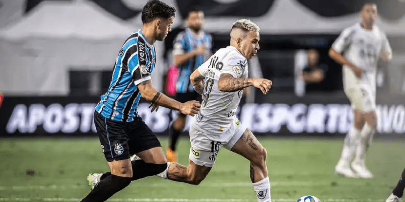 Soteldo jogando contra o Grêmio ontem (Foto: Reprodução/ Internet) Soteldo jogando contra o Grêmio ontem (Foto: Reprodução/ Internet)