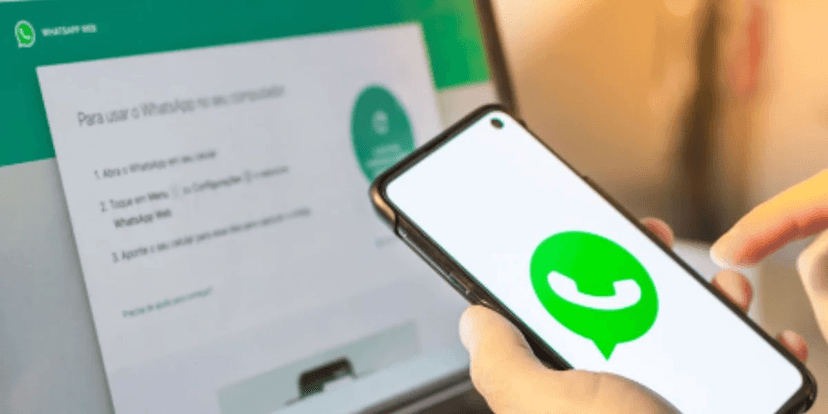 WhatsApp no computador e no celular (Foto: Reprodução/ Internet) WhatsApp no computador e no celular (Foto: Reprodução/ Internet)