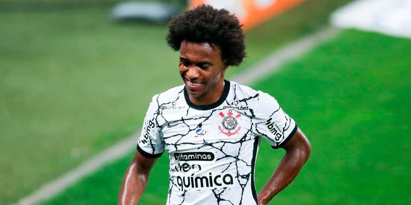 Willian no Corinthians - Foto: Reprodução Willian no Corinthians - Foto: Reprodução