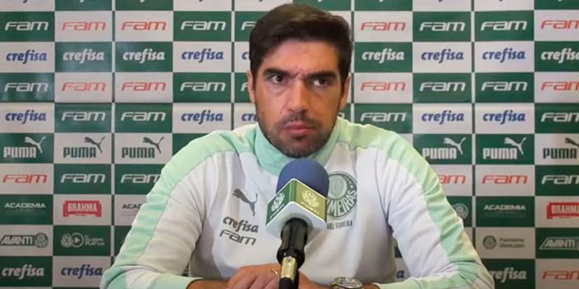 Abel Ferreira falou sobre o seu futuro na entrevista coletiva (Reprodução: Internet) Abel Ferreira falou sobre o seu futuro na entrevista coletiva (Reprodução: Internet)