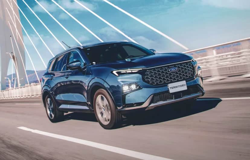 Ford Territory. Foto: Reprodução/Internet Ford Territory. Foto: Reprodução/Internet