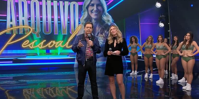 Anne Lottermann, Faustão Anne Lottermann, Faustão
