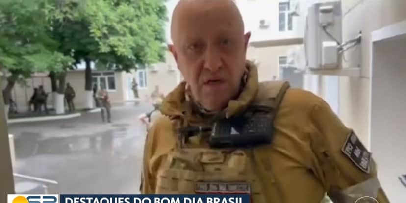 Yevgeny Prigozhin foi uma das vítimas da queda do jatinho (Reprodução: Globo) Yevgeny Prigozhin foi uma das vítimas da queda do jatinho (Reprodução: Globo)