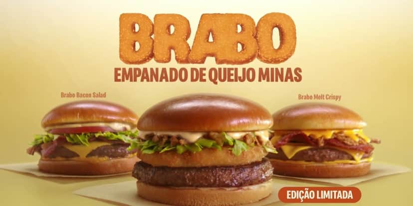 Brabo Queijo Minas faz parte do mercado brasileiro (Foto: Divulgação/McDonald's) Brabo Queijo Minas faz parte do mercado brasileiro (Foto: Divulgação/McDonald's)