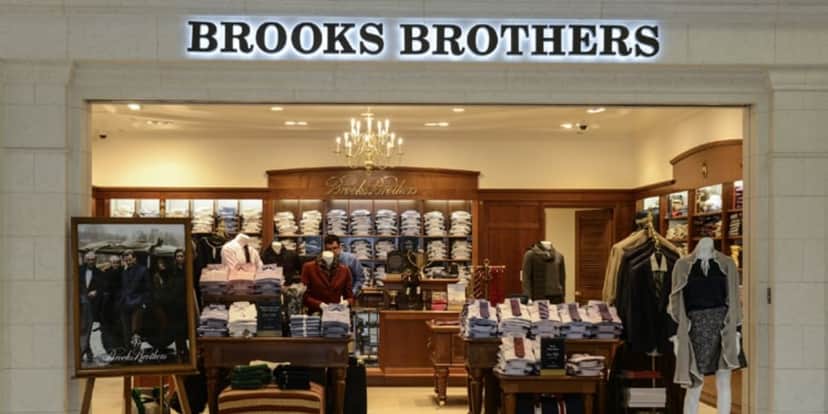 Brooks Brothers teve a sua falência decretada em 2020 (Reprodução: Internet) Brooks Brothers teve a sua falência decretada em 2020 (Reprodução: Internet)