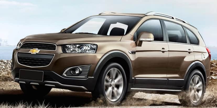 Captiva ficou no mercado brasileiro entre 2008 e 2017 (Foto: Divulgação/Chevrolet) Captiva ficou no mercado brasileiro entre 2008 e 2017 (Foto: Divulgação/Chevrolet)