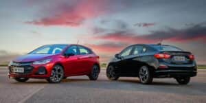 Cruze deixará o mercado brasileiro, tanto em sua versão hatch quanto a sedã (Foto: Divulgação/Chevrolet) Cruze deixará o mercado brasileiro, tanto em sua versão hatch quanto a sedã (Foto: Divulgação/Chevrolet)
