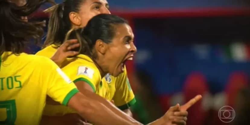 Disputa da Copa Feminina (Foto: Reprodução/TV Globo) Disputa da Copa Feminina (Foto: Reprodução/TV Globo)