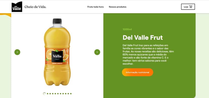 Del Valle tem todos os produtos disponíveis (Foto: Divulgação) Del Valle tem todos os produtos disponíveis (Foto: Divulgação)