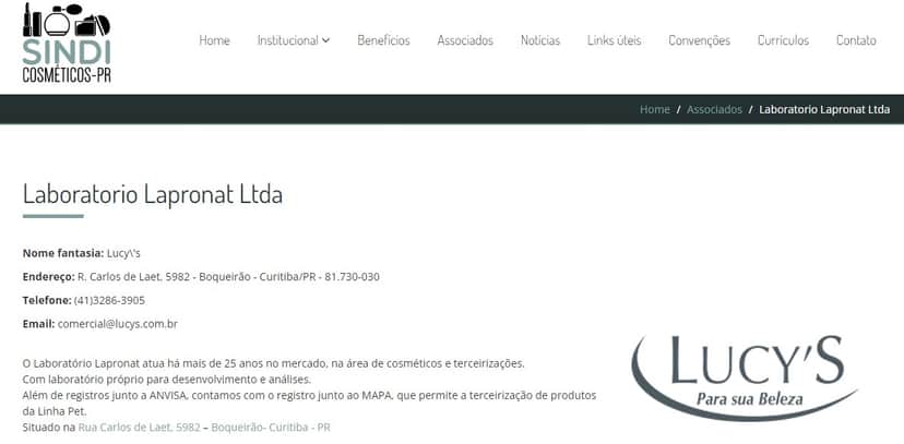 Empresa funciona normalmente após ser barrada pela Anvisa (Foto: Sindi Cosméticos) Empresa funciona normalmente após ser barrada pela Anvisa (Foto: Sindi Cosméticos)