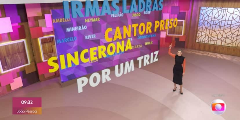Patrícia Poeta no "Encontro" (Foto: Reprodução/TV Globo) Patrícia Poeta no "Encontro" (Foto: Reprodução/TV Globo)
