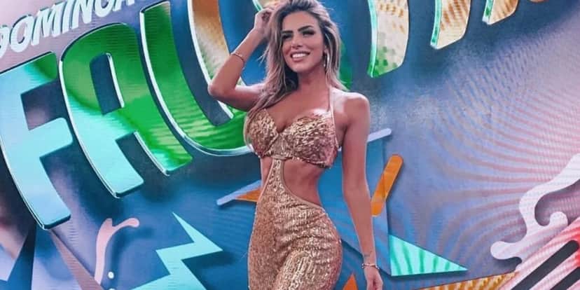 Érika Schneider esteve com Faustão na Globo, mas deixou o apresentador após a ida para a Band (Foto: Reprodução / Instagram) Érika Schneider esteve com Faustão na Globo, mas deixou o apresentador após a ida para a Band (Foto: Reprodução / Instagram)