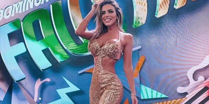 Érika Schneider, Faustão Érika Schneider, Faustão