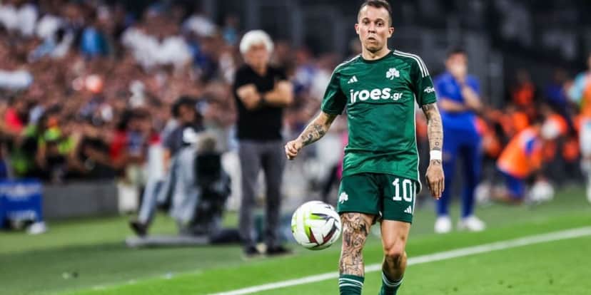 Bernard camisa 10 do Panathinaikos - (Foto: Internet) Bernard camisa 10 do Panathinaikos - (Foto: Internet)