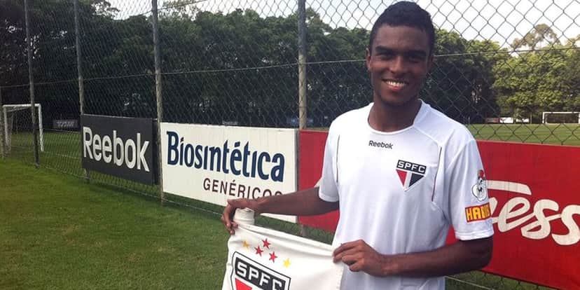 Dener no São Paulo FC- Foto: Internet Dener no São Paulo FC- Foto: Internet