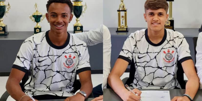 Jovens promessas do Corinthians - (Foto: Internet) Jovens promessas do Corinthians - (Foto: Internet)