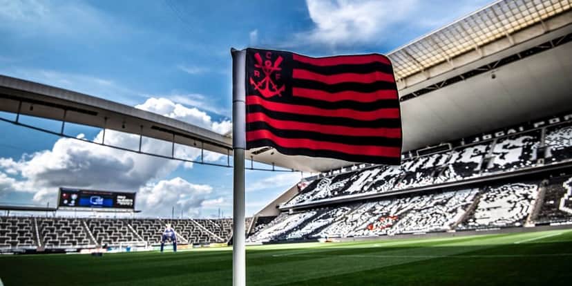 Neo Química Arena, quando o Flamengo manou seu jogo contra o Fluminense - (Foto: Internet) Neo Química Arena, quando o Flamengo manou seu jogo contra o Fluminense - (Foto: Internet)