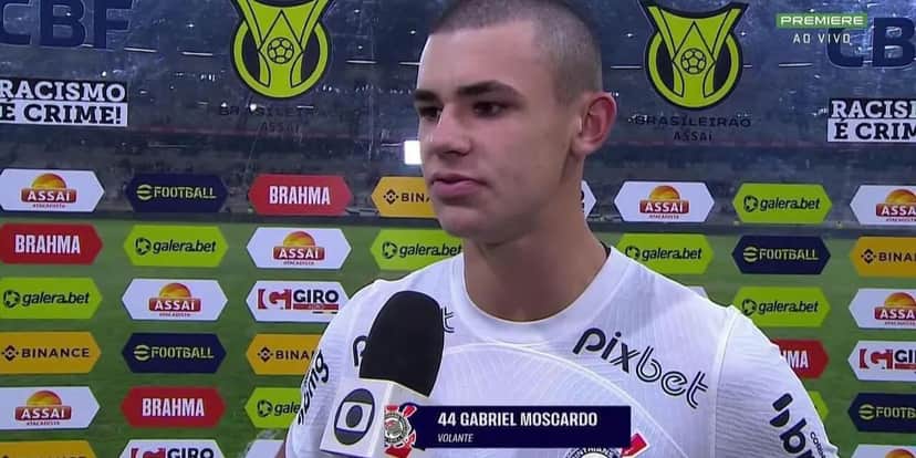 Gabriel Moscardo dano entrevista ao Premiere - (Reprodução: Premiere; Tv Globo) Gabriel Moscardo dano entrevista ao Premiere - (Reprodução: Premiere; Tv Globo)