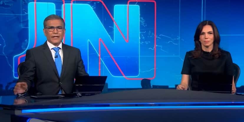 Hélter Duarte e Ana Paula Araújo garantiram alta audiência com o "Jornal Nacional" (Foto: Reprodução/TV Globo) Hélter Duarte e Ana Paula Araújo garantiram alta audiência com o "Jornal Nacional" (Foto: Reprodução/TV Globo)