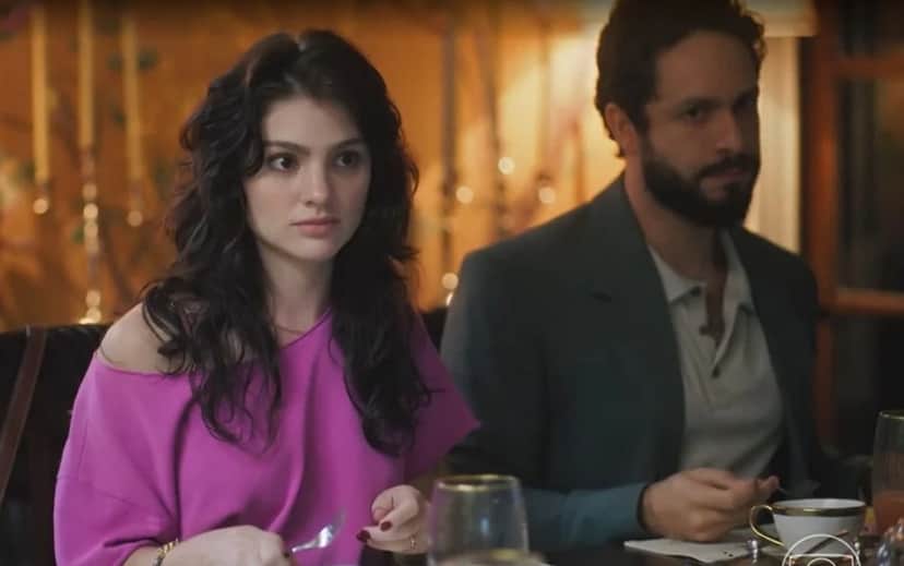 Petra (Debora Ozório) e Luigi (Rainer Cadete) em Terra e Paixão (Foto: Reprodução / Globo) Petra (Debora Ozório) e Luigi (Rainer Cadete) em Terra e Paixão (Foto: Reprodução / Globo)