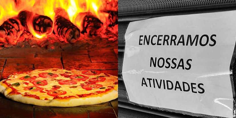 Pizzaria encerra as atividades - foto: TV Foco Pizzaria encerra as atividades - foto: TV Foco