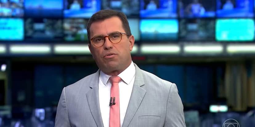 O jornalista é um dos principais nomes da emissora (Reprodução: Globo) O jornalista é um dos principais nomes da emissora (Reprodução: Globo)