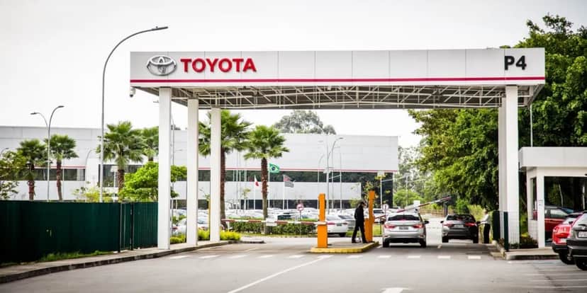 Fábrica da empresa que ficava em SBC (Foto: Divulgação/Toyota) Fábrica da empresa que ficava em SBC (Foto: Divulgação/Toyota)