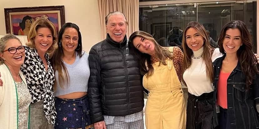 Silvio Santos, Patrícia Abravanel Silvio Santos, Patrícia Abravanel