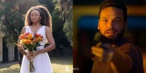 Sol e Theo em Vai na Fé (Foto: Reprodução / Globo / Montagem TV Foco) Sol e Theo em Vai na Fé (Foto: Reprodução / Globo / Montagem TV Foco)