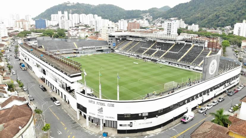 Estádio Vila Belmiro - Foto: Reprodução/Internet Estádio Vila Belmiro - Foto: Reprodução/Internet