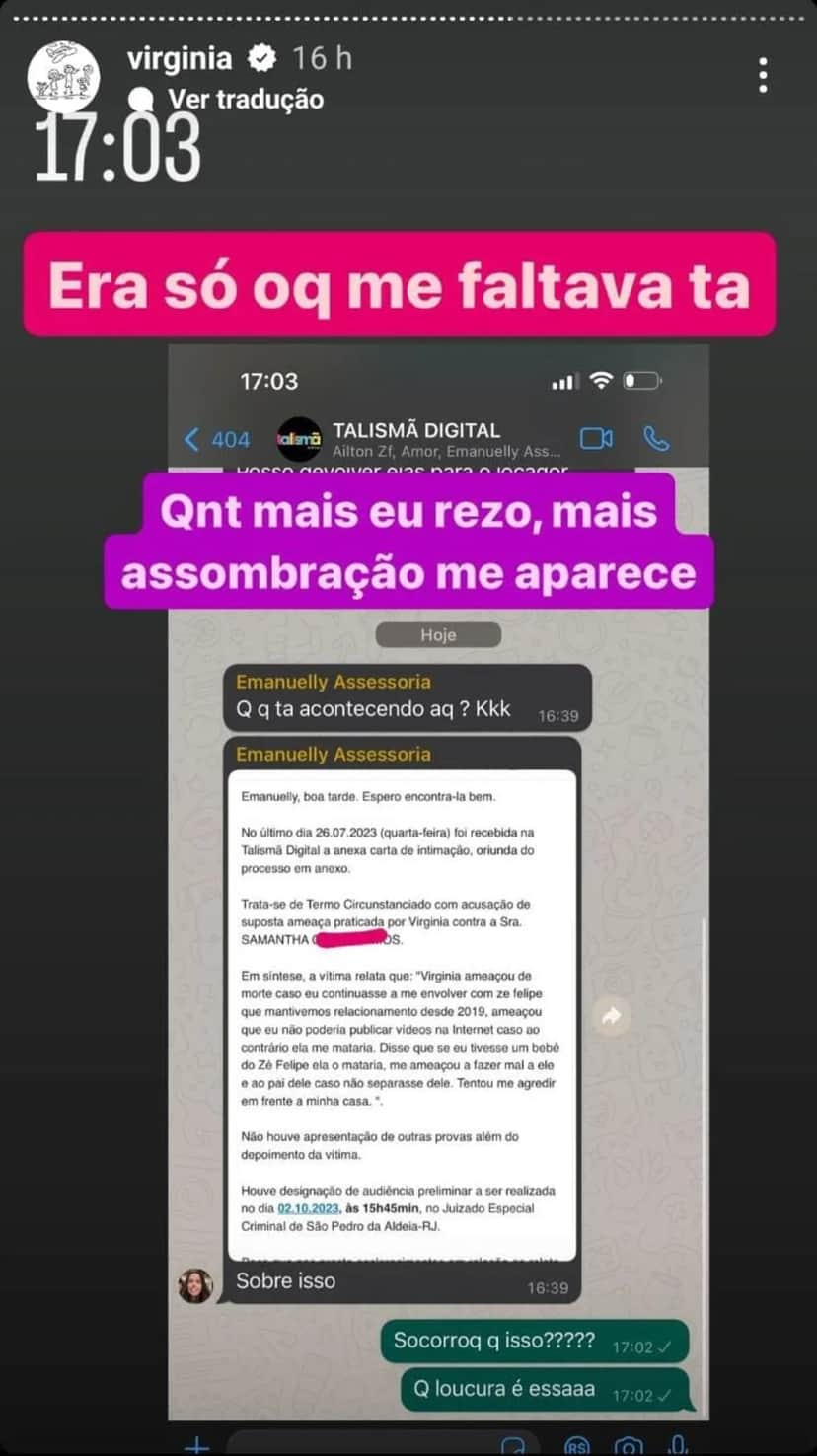 Virgínia Fonseca ironizou situação (Foto: Reprodução/ Instagram) Virgínia Fonseca ironizou situação (Foto: Reprodução/ Instagram)