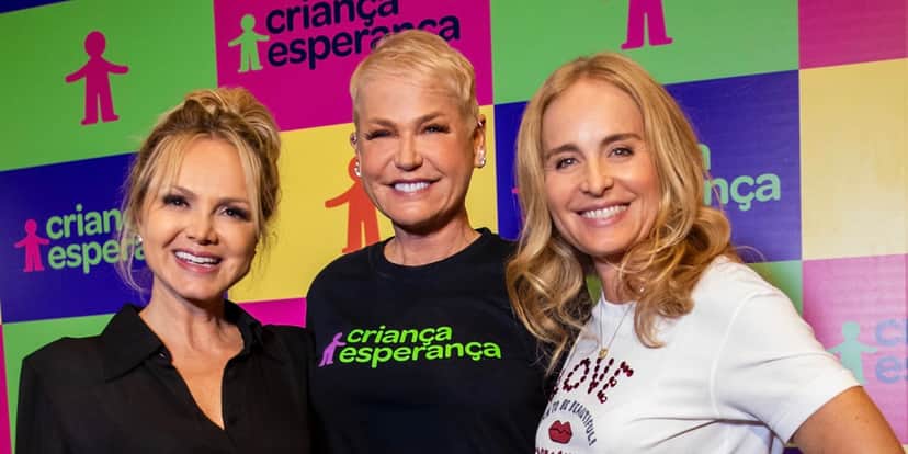 Eliana, Xuxa, Angélica Eliana, Xuxa, Angélica