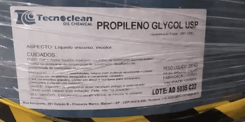 Substância tóxica nos produtos proibidos (Reprodução/Internet) Substância tóxica nos produtos proibidos (Reprodução/Internet)