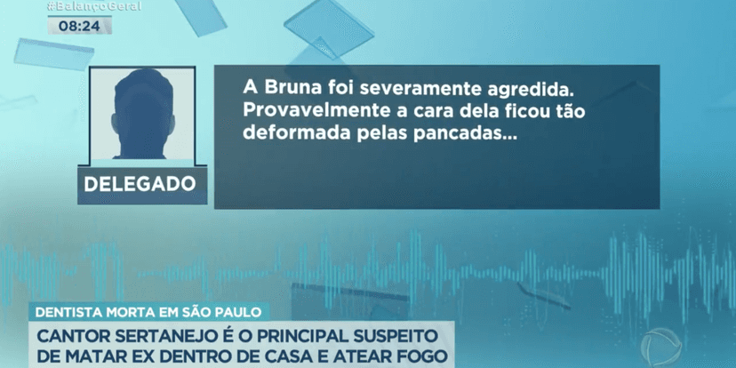 Reportagem da Record (Reprodução/Record) Reportagem da Record (Reprodução/Record)