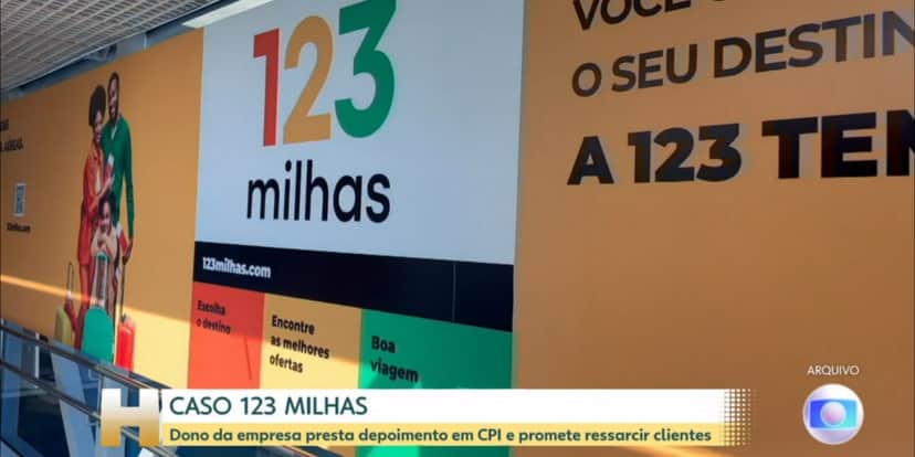 123 Milhas está em recuperação judicial (Foto: Reprodução/TV Globo) 123 Milhas está em recuperação judicial (Foto: Reprodução/TV Globo)