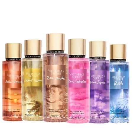 Body splash da Victoria's Secret. Foto: Reprodução/Internet Body splash da Victoria's Secret. Foto: Reprodução/Internet