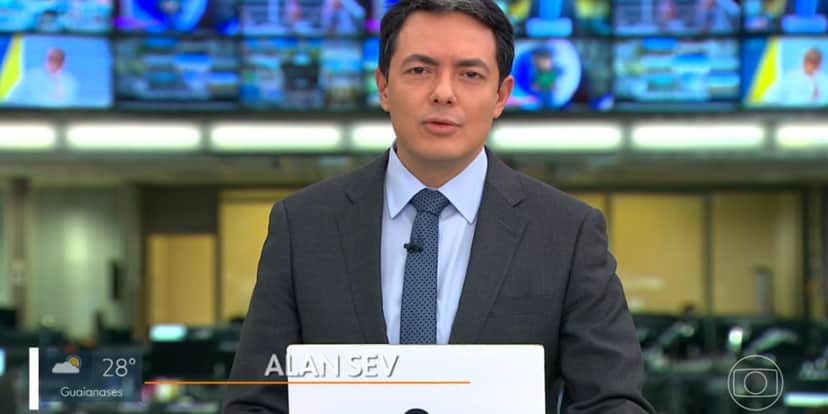 Alan Severiano no Jornal Hoje (Foto: Reprodução / Globo)