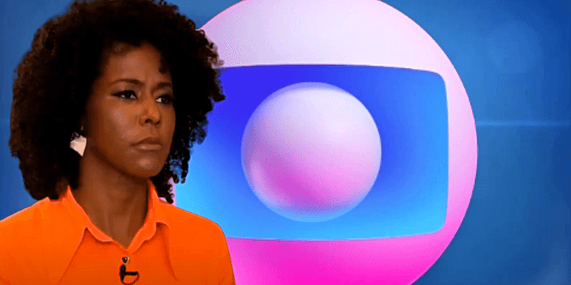 O choro de Maju Coutinho diante de uma situação horripilante exposta na Globo (Foto Reprodução/Montagem/Tv Foco)