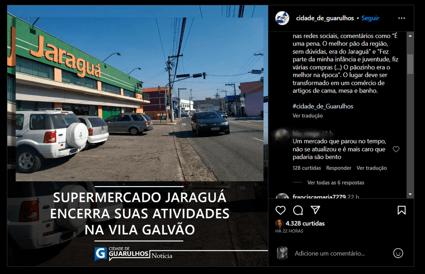 Clientes se manifestam por meio de comentários através das redes sociais (Foto Reprodução/Instagram) Clientes se manifestam por meio de comentários através das redes sociais (Foto Reprodução/Instagram)
