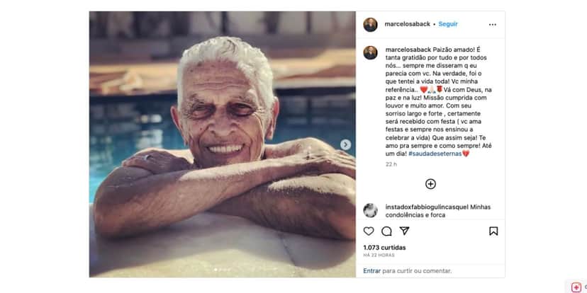 Comunicado de astro da Globo (Foto: Reprodução / Instagram) Comunicado de astro da Globo (Foto: Reprodução / Instagram)