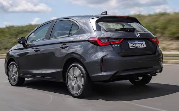 Honda City Hatch EXL 2024. Foto: Reprodução/Internet Honda City Hatch EXL 2024. Foto: Reprodução/Internet