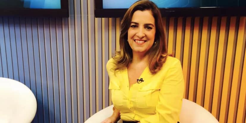 Melissa Paiva, do Jornal da Tribuna (Foto: Reprodução / Globo) Melissa Paiva, do Jornal da Tribuna (Foto: Reprodução / Globo)